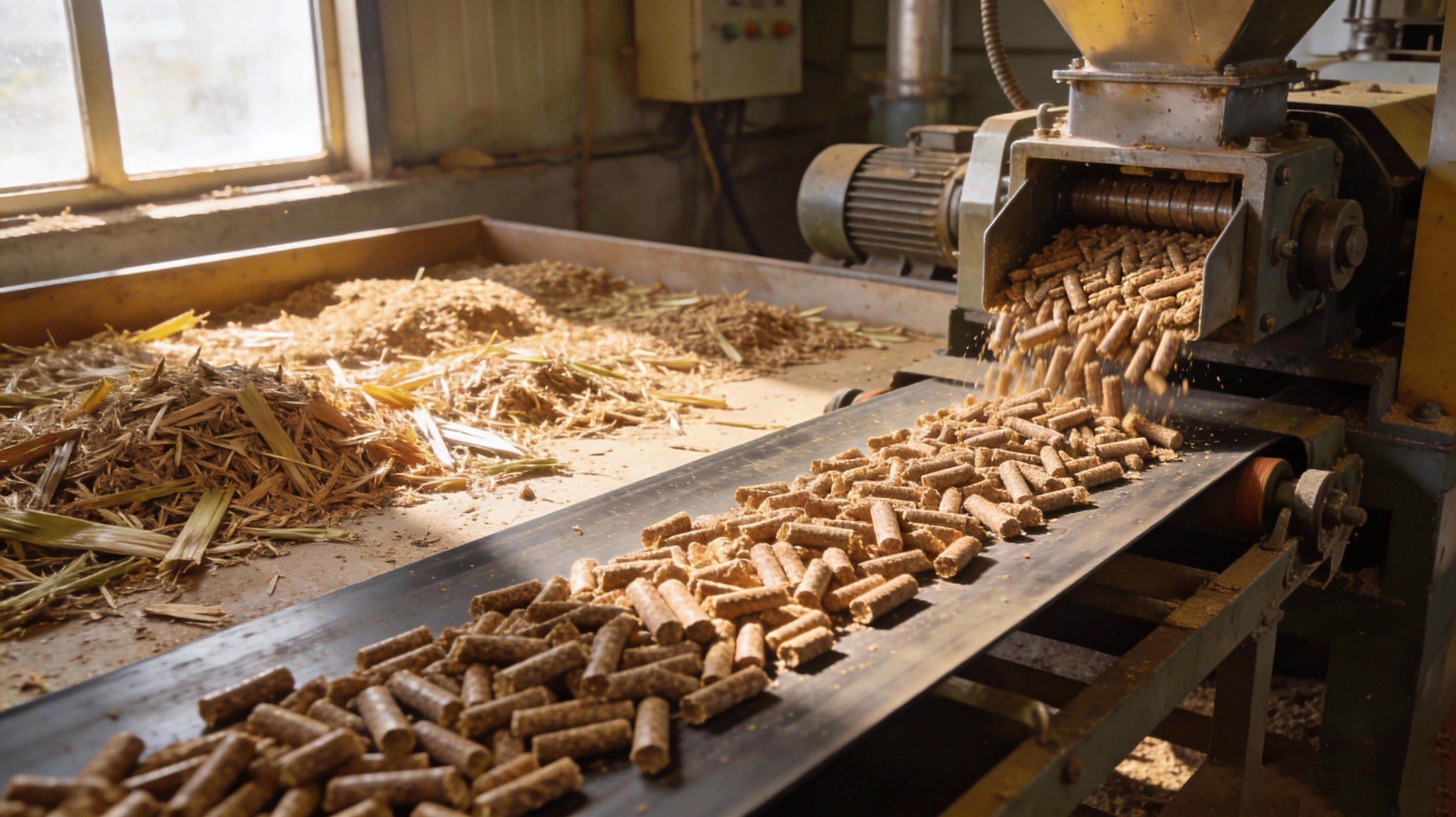 生物质制造过程